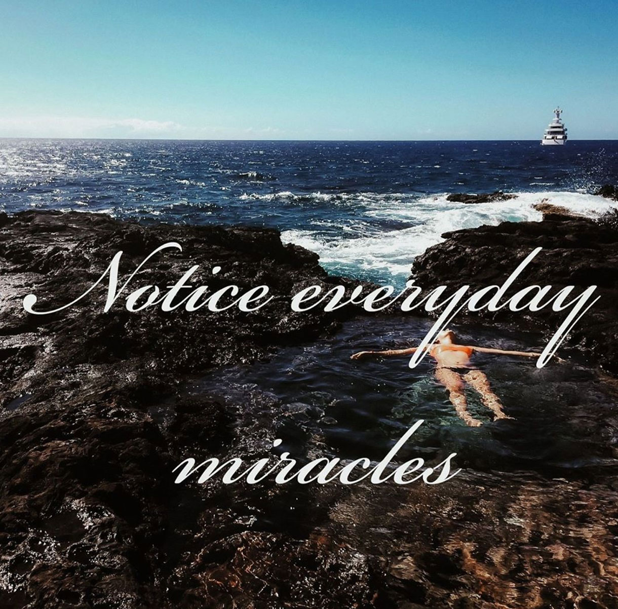 Notice everyday miracles