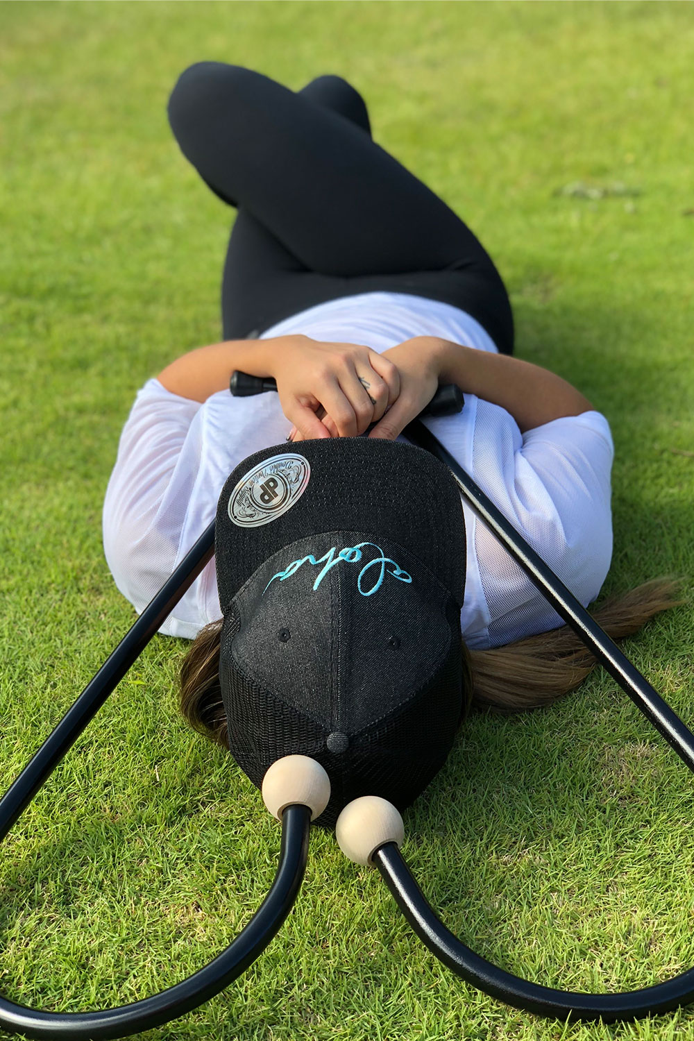 post workout recovery with da big stick in black