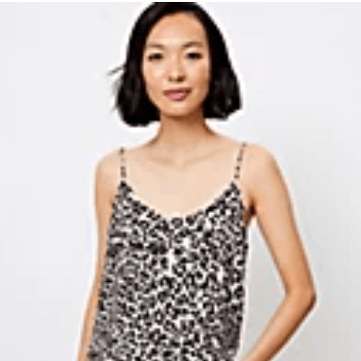 leopard cami loft