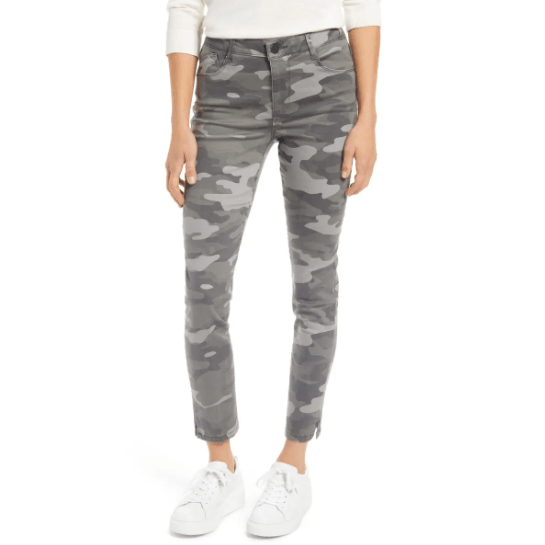 wit and wisdom camo jeans