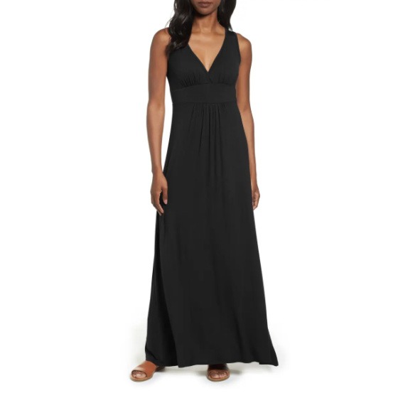 Jersey maxi in black Nordstrom