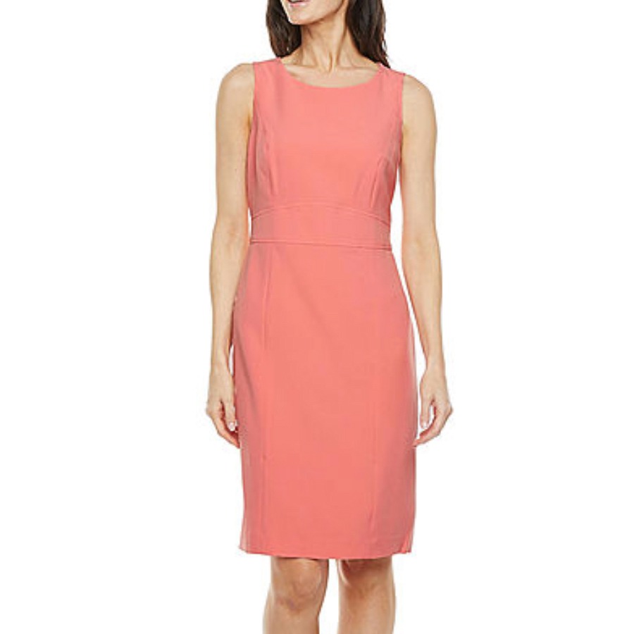 Evan-Picone Sleeveless Sheath Dress