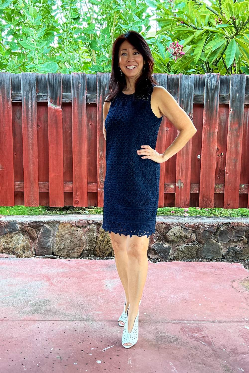 dresses for work in navy blue