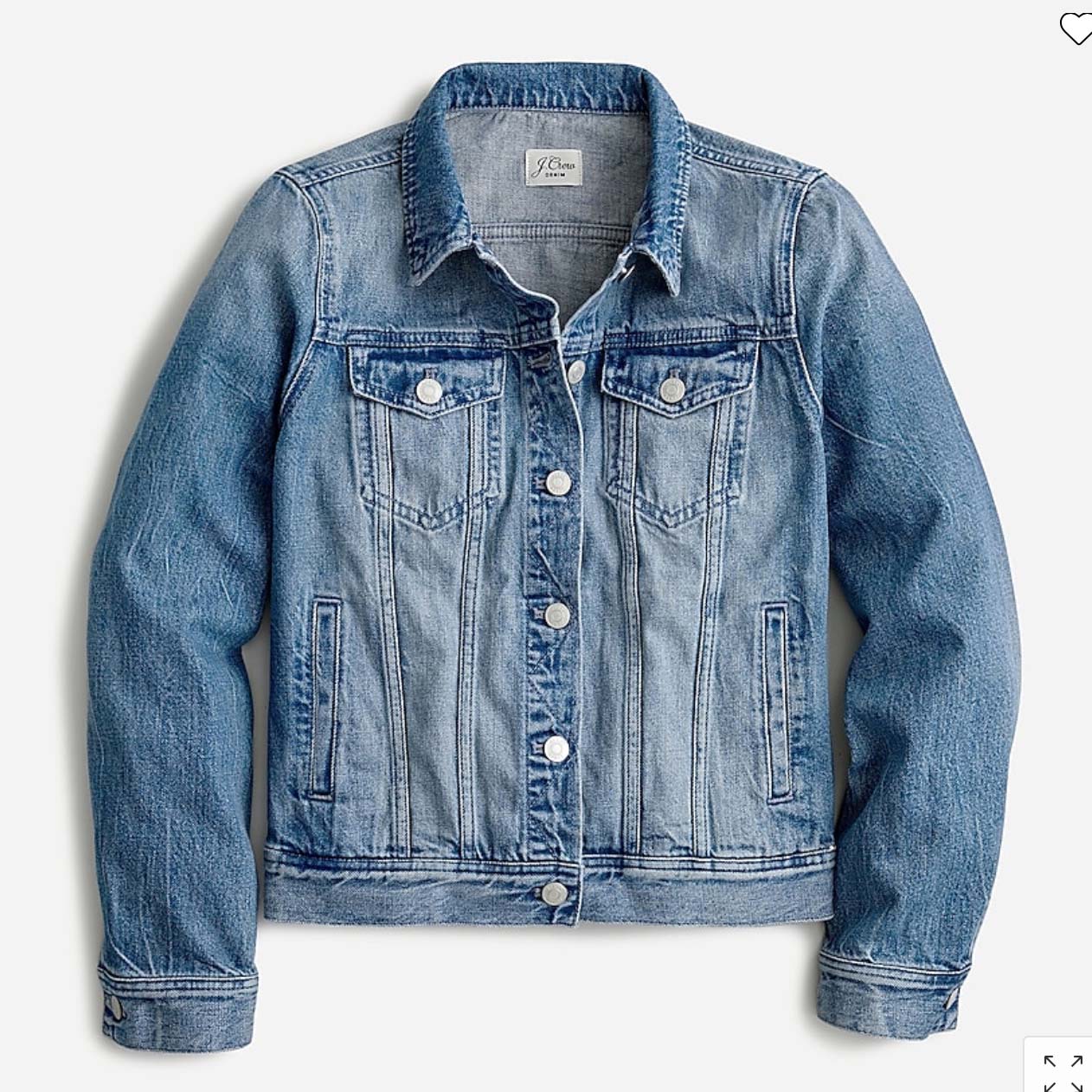 Classic denim jacket in Brilliant Day wash