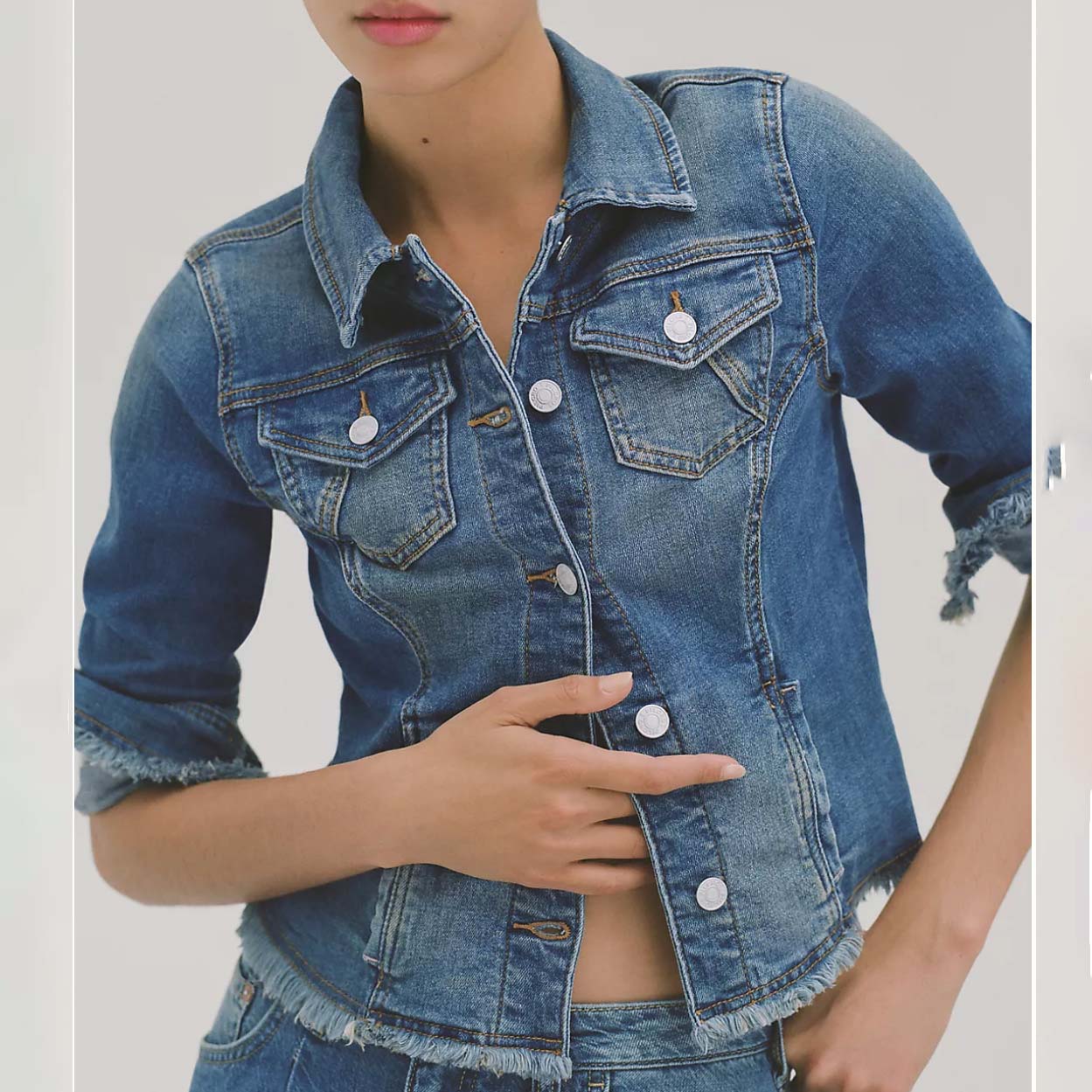 Pilcro Denim Trucker Jacket