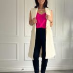 summer jacket and cardigan in cream