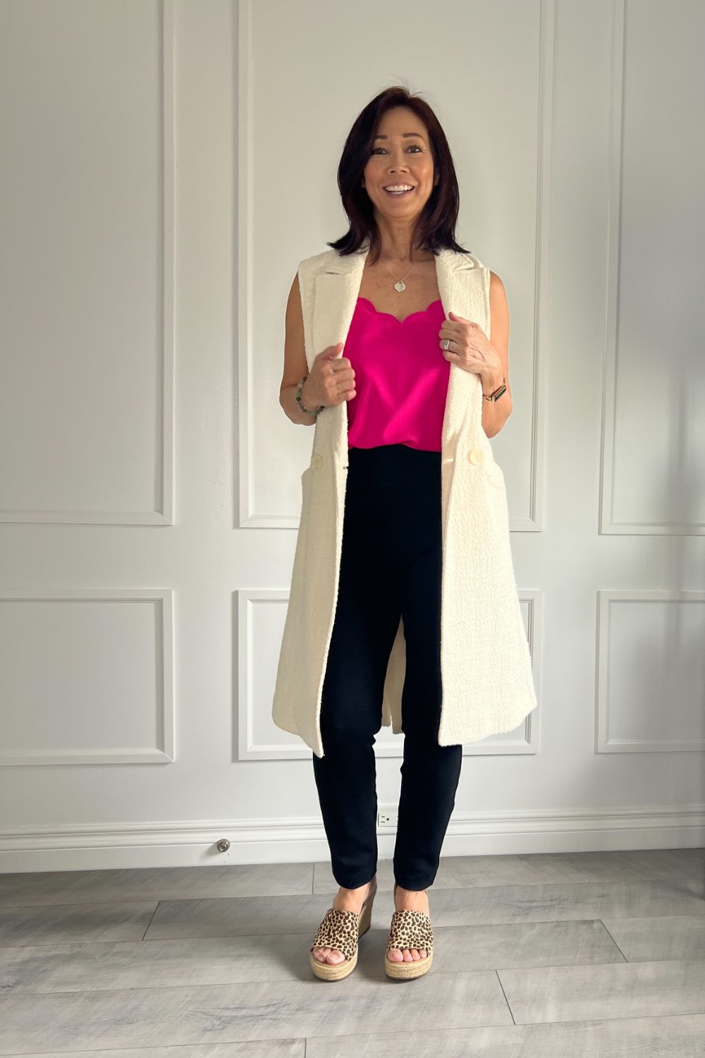 summer jacket and cardigan in cream