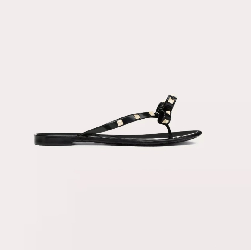 Valentino Garavani PVC flip flops.